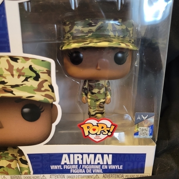 Funko POP! Air Force Airman Vinyl Figure USAF New in Box - Picture 4 of 11